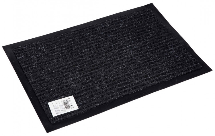 Грязезащитный коврик Черный Грязезащитные барьерные ковры на резиновой основе.