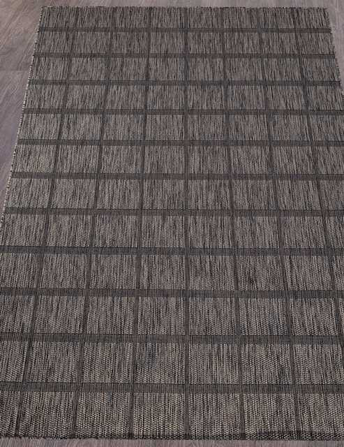Ковёр VEGAS-S004-D-GRAY-BLACK-STAN Российский Ковёр Циновка Вегас.Цена указана за 1 кв/метр.