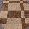 Ковёр VEGAS-S005-BEIGE-BROWN-OVAL