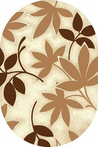 Овальный ковер VISION DELUXE carving V814 BEIGE Российский ковер ВИЖН ДЕЛЮКС фабрики Меринос V814 BEIGE Цена указана за 1 квадратный метр