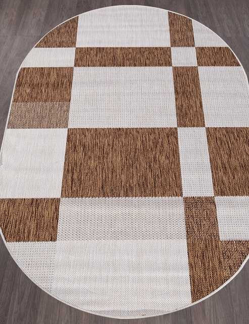 Ковёр VEGAS-S005-CREAM-BROWN-OVAL Российский Ковёр Циновка Вегас.
Цена указана за 1 кв/метр.