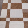 Ковёр VEGAS-S005-CREAM-BROWN-STAN