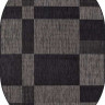 Ковёр VEGAS-S005-D-GRAY-BLACK-OVAL