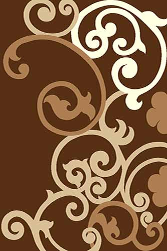 Прямоугольный ковер VISION DELUXE carving V805 BROWN Российский ковер ВИЖН ДЕЛЮКС фабрики Меринос V805 BROWN Цена указана за 1 квадратный метр
