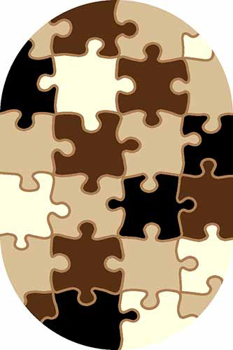 Овальный ковер VISION DELUXE carving V820 BEIGE-BLACK Российский ковер ВИЖН ДЕЛЮКС фабрики Меринос V820 BEIGE-BLACK Цена указана за 1 квадратный метр