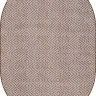 Ковёр VEGAS-S006-CREAM-BROWN-OVAL