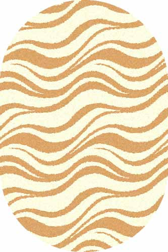 Овальный ковер COMFORT SHAGGY S609 CREAM-D.BEIGE Российский ковер КОМФОРТ ШАГГИ фабрики Меринос S609 CREAM-D.BEIGE Цена указана за 1 квадратный метр