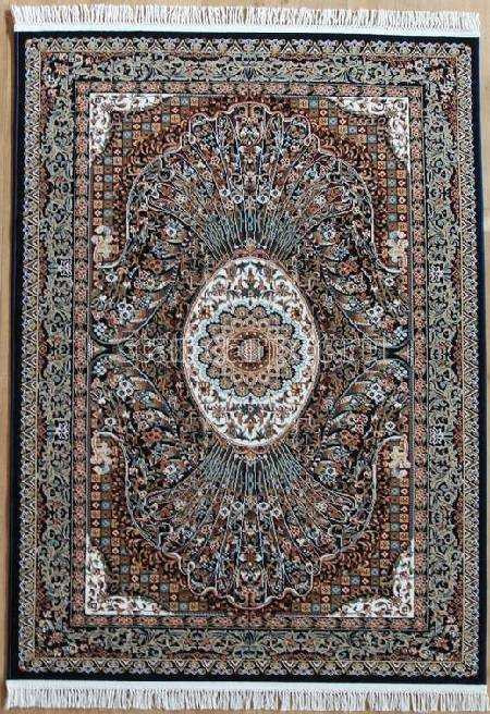 Прямоугольный ковер ISFAHAN D517-NAVY Российский ковер Исфахан фабрики Меринос Цена указана за 1 квадратный метр