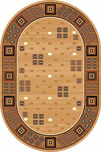 Овальный ковер LAGUNA D117 BEIGE Российский ковер ЛАГУНА фабрики Меринос D117 BEIGE Цена указана за 1 квадратный метр