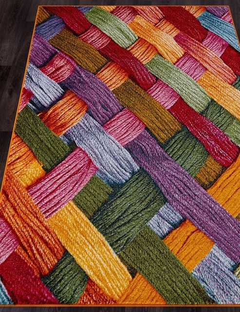 Прямоугольный ковер CRYSTAL C010 MULTICOLOR Российский ковер Кристалл фабрики Меринос Цена указана за 1 квадратный метр