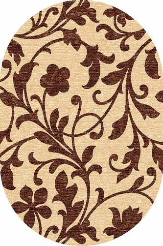 Овальный ковер LAGUNA D184 BEIGE Российский ковер ЛАГУНА фабрики Меринос D184 BEIGE Цена указана за 1 квадратный метр