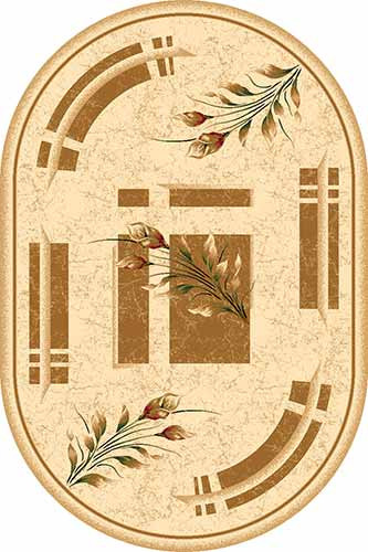 Овальный ковер DA VINCI 5442 CREAM Российский ковер DA VINCI фабрики Меринос 5442 CREAM Цена указана за 1 квадратный метр