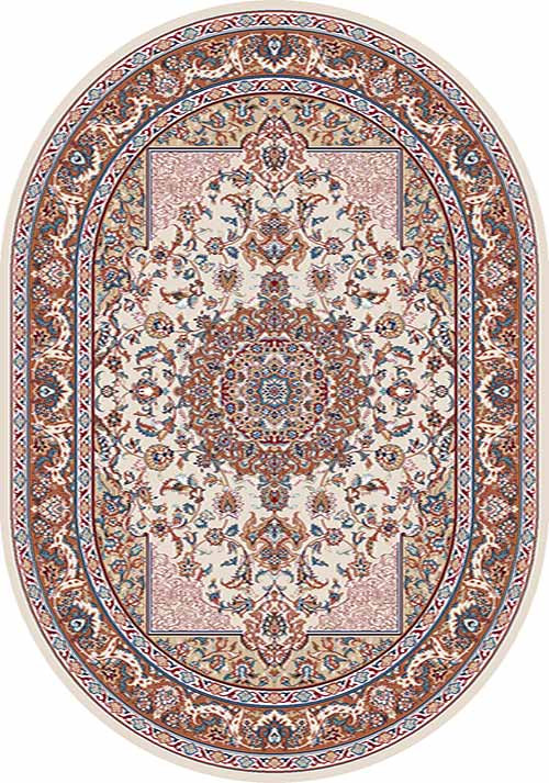 Овальный ковер SHAHREZA D212 CREAM-TERRA Российский ковер ШАХРЕЗА фабрики Меринос D212 CREAM-TERRA Цена указана за 1 квадратный метр