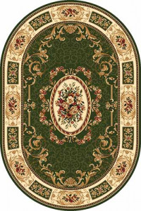 Овальный ковер DA VINCI D029 GREEN