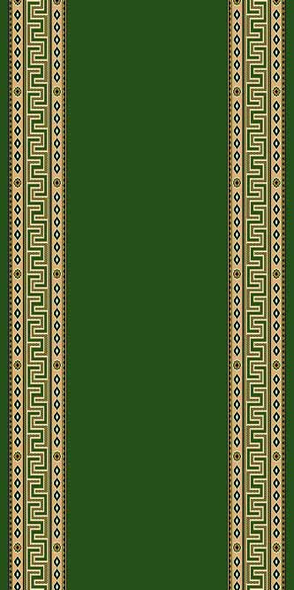 Дорожка ковровая (тканная) Diana 10 Зеленый Высота ворса 9 мм. Состав Полипропилен 100%. Вес м2: 1500 г.
Рулон 30 метров. Режем любые размеры.
ШИРИНА РУЛОНА