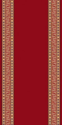 Дорожка ковровая (тканная) Diana 10 Красный