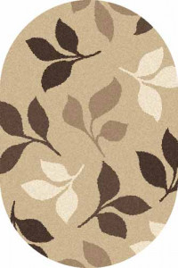 Овальный ковер PLATINUM T631 BEIGE