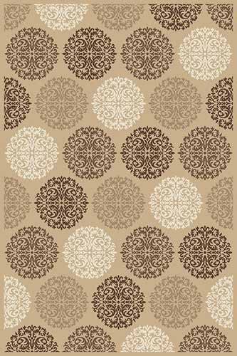 Прямоугольный ковер VALENCIA DELUXE D313 BEIGE-BROWN Российский ковер ВАЛЕНСИЯ ДЕЛЮКС фабрики Меринос D313 BEIGE-BROWN Цена указана за 1 квадратный метр