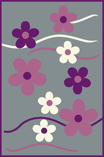 Прямоугольный ковер VISION DELUXE carving V117 GRAY-LILAC Российский ковер ВИЖН ДЕЛЮКС фабрики Меринос V117 GRAY-LILAC Цена указана за 1 квадратный метр