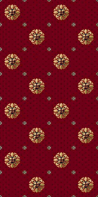 Ковровая VALENCIA DELUXE P004 RED Российский ковер ВАЛЕНСИЯ ДЕЛЮКС фабрики Меринос P004 RED Цена указана за 1 квадратный метр