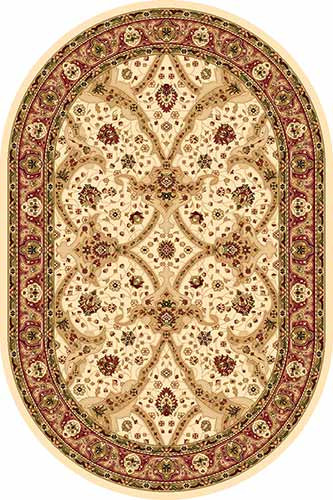 Овальный ковер DA VINCI W140 CREAM Российский ковер DA VINCI фабрики Меринос W140 CREAM Цена указана за 1 квадратный метр