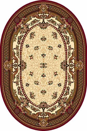 Овальный ковер DA VINCI W310 CREAM Российский ковер DA VINCI фабрики Меринос W310 CREAM Цена указана за 1 квадратный метр