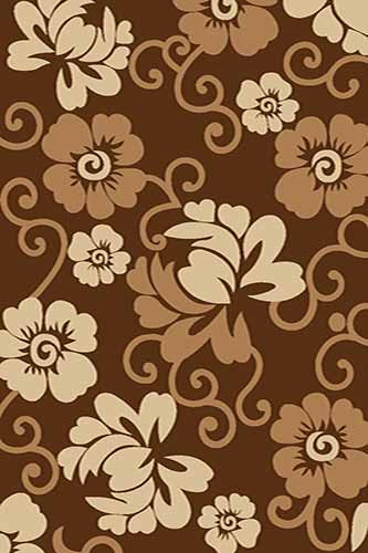 Прямоугольный ковер VISION DELUXE carving V142 BROWN Российский ковер ВИЖН ДЕЛЮКС фабрики Меринос V142 BROWN Цена указана за 1 квадратный метр