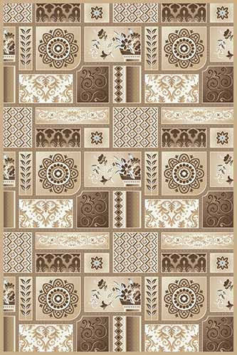 Прямоугольный ковер VALENCIA DELUXE D319 CREAM-BROWN Российский ковер ВАЛЕНСИЯ ДЕЛЮКС фабрики Меринос D319 CREAM-BROWN Цена указана за 1 квадратный метр