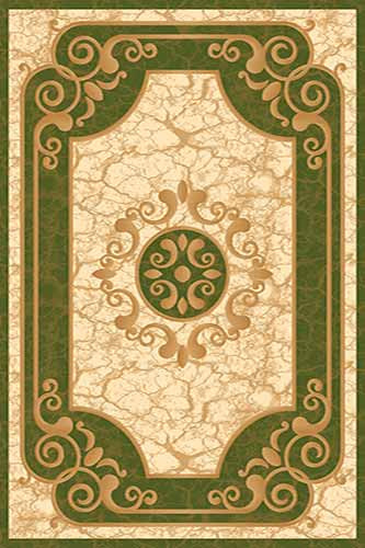 Прямоугольный ковер KAMEA carving D045 GREEN Российский ковер Камея Карвинг фабрики Меринос D045 GREEN Цена указана за 1 квадратный метр