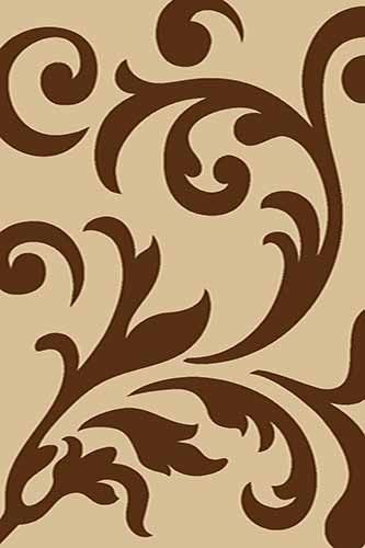 Прямоугольный ковер SUNRISE D129 BEIGE-BROWN Российский ковер САНРАЙЗ фабрики Меринос D129 BEIGE-BROWN Цена указана за 1 квадратный метр