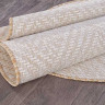 Ковёр VEGAS-S115-CREAM-OVAL