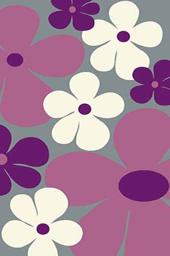 Прямоугольный ковер VISION DELUXE carving V148 GRAY-LILAC Российский ковер ВИЖН ДЕЛЮКС фабрики Меринос V148 GRAY-LILAC Цена указана за 1 квадратный метр