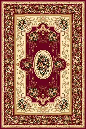 Прямоугольный ковер DA VINCI D084 RED Российский ковер DA VINCI фабрики Меринос D084 RED Цена указана за 1 квадратный метр